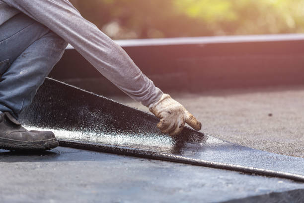 Professional Crawl Space Encapsulation technician working in Eastaboga, AL